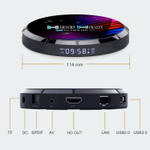 Приставка H96max, 4ГБ+64ГБ, 8К, S905X4, Android TV Box
