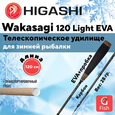 Удилище зимнее Wakasagi 120 Light EVA
