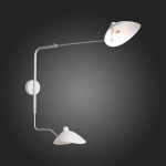 SL305.501.02 Светильник настенный ST-Luce Белый/Белый E27 2*60W
