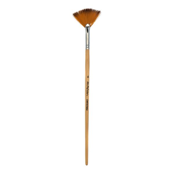 Кисть синтетика веерная №06, 5 шт, короткая ручка, Mr.Painter SBW 202-06