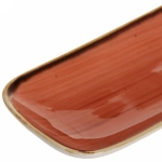 Тарелка керамическая «Corsica orange» сервировочная 36*9,5*5,5см