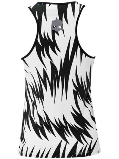 Женский топ теннисный Hydrogen Scratch Tank Top - white