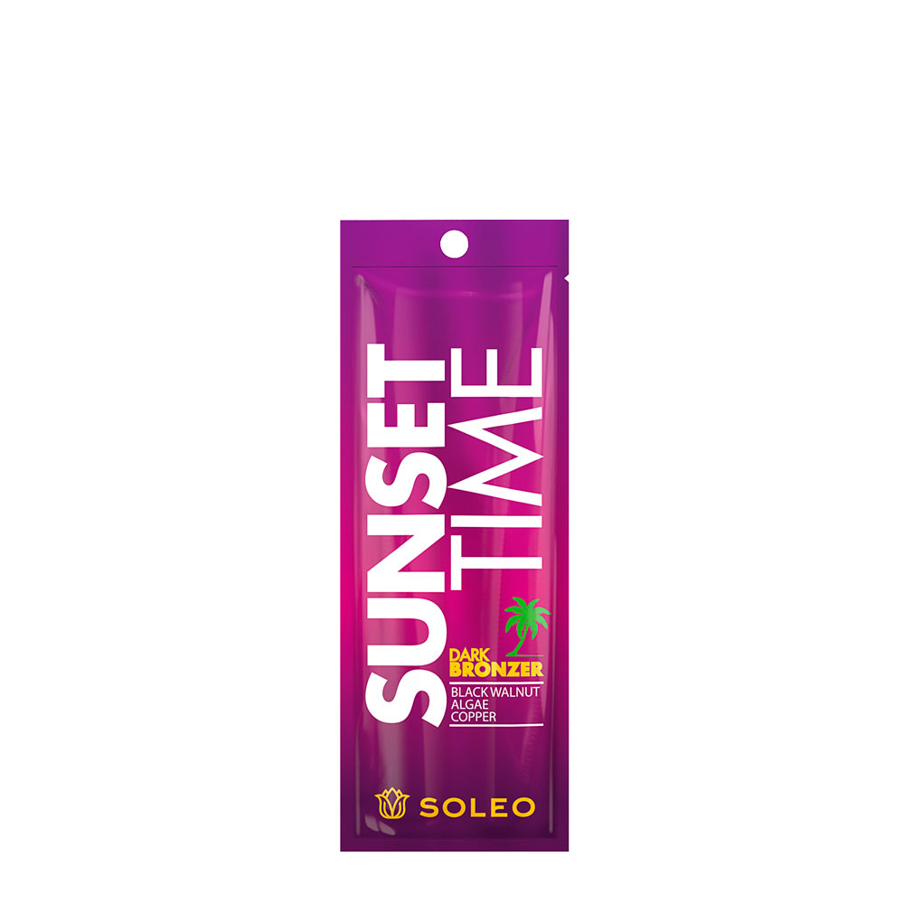 Крем для загара Sunset Time SOLEO, 15мл