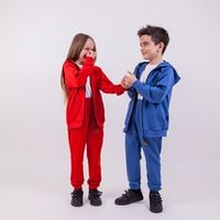 Штаны с карманами "Деним" облегченные подростковые