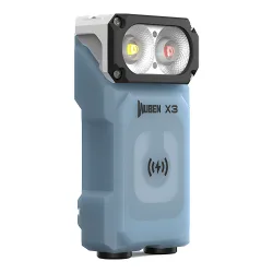 Фонарь Wuben X3 Pro, синий - вид сбоку вполоборота