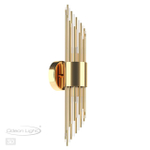 4847/2W HALL ODL21 420 золото/металл/стекло Бра G9 2*40W FLAMBI