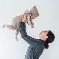 Комбинезон облегченный "Bb team" Бежевый меланж 0+