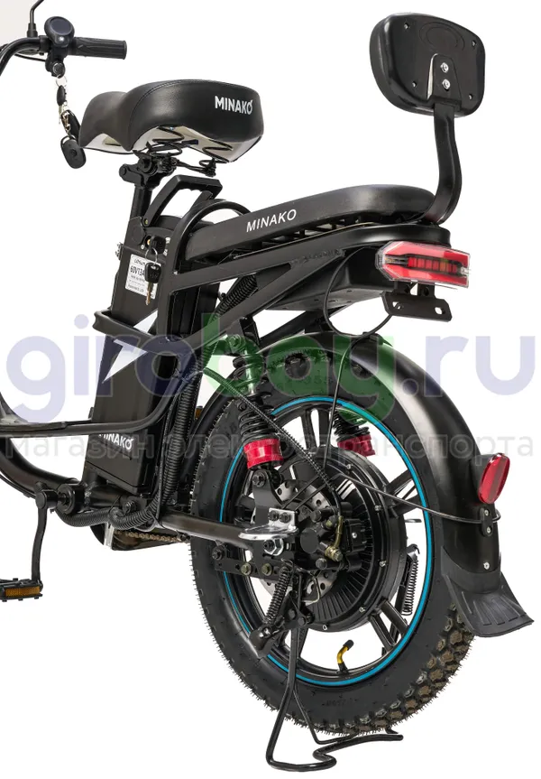 Электровелосипед Minako V.8 PRO Black (60V/13Ah) версия 2026 года фото №6
