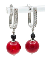 91003616 Серьги Selena Pearls