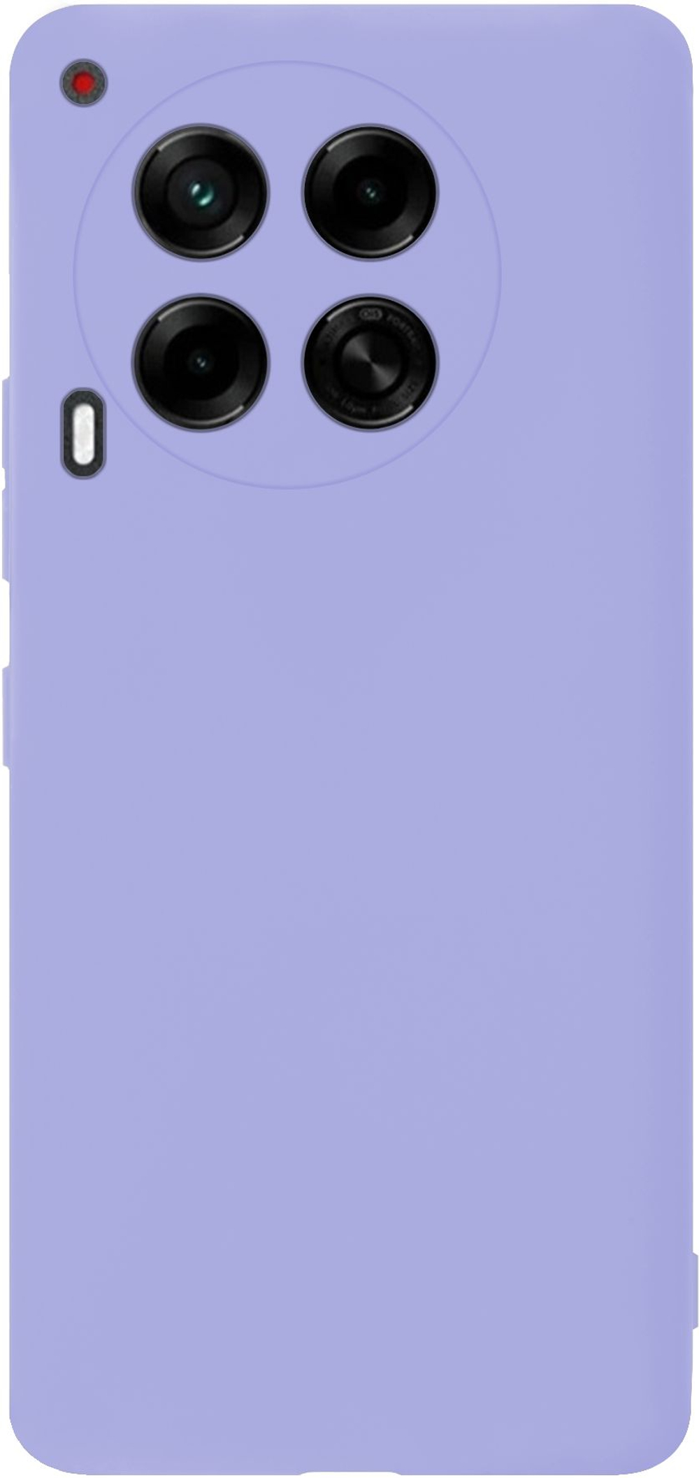 Мягкий Soft Touch чехол из силикона для TECNO CAMON 30 4G (не 5G / PRO!) с бархатной подкладкой