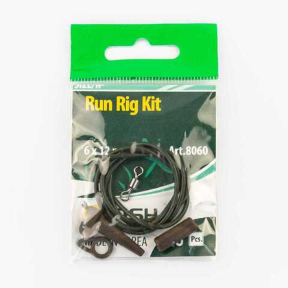 Набор Fish Season Run Rig (6*12мм), скользящая оснастка для фидерной ловли