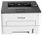 Принтер лазерный Pantum P3300DW, ч/б, A4, белый/черный