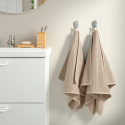 IKEA VÅGSJÖN  (ИКЕА ВОГШЁН)  -  Полотенце для рук - светло-бежевое 50x100 см