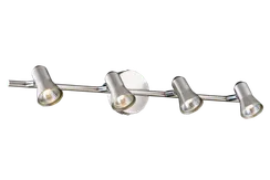 Светильник Sfera Sveta 8768-04/I202 SN, 4×15 Вт, никелевый и сатиновый