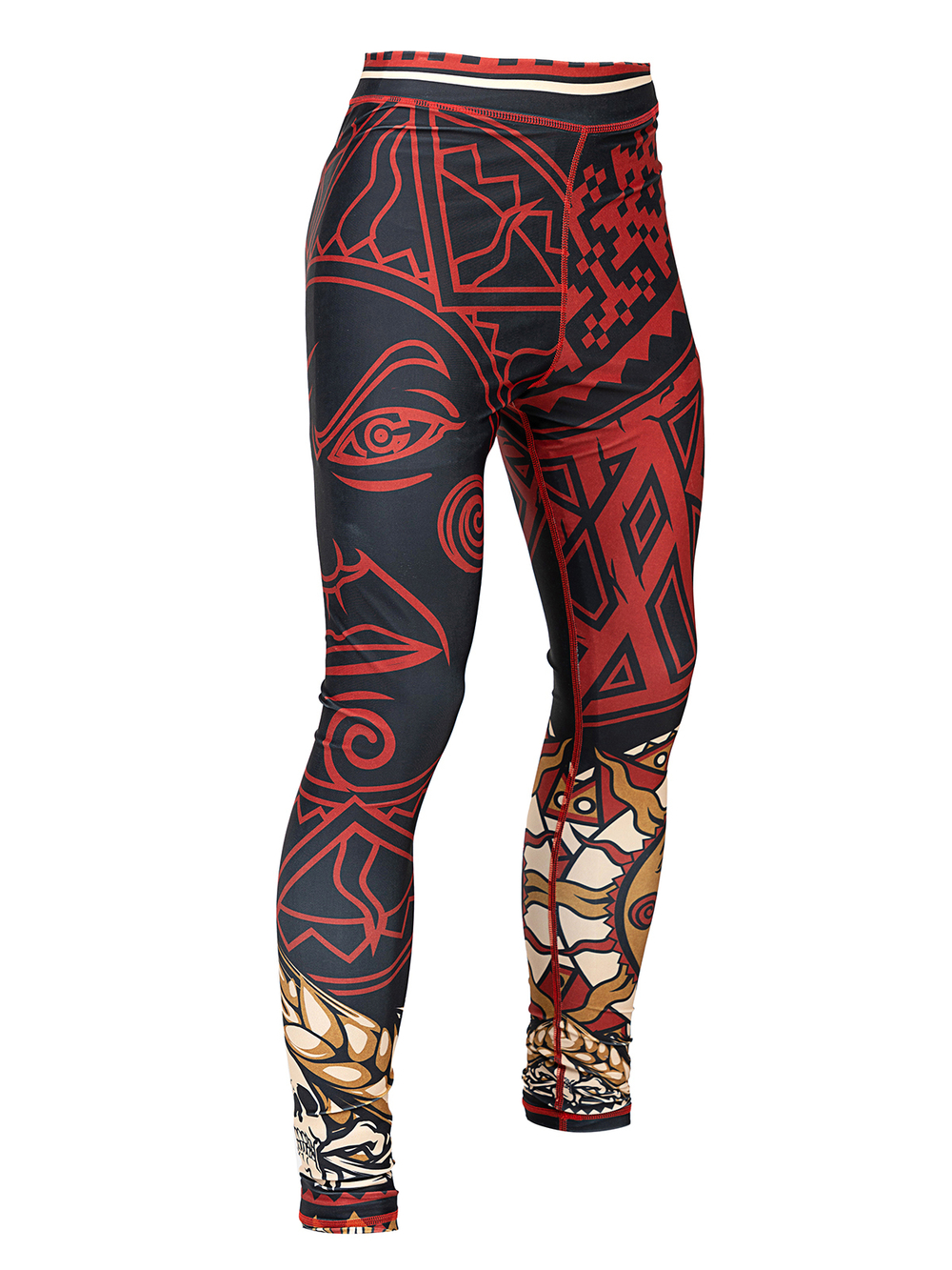 Unisex compression trousers "The sun is for us"