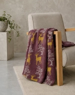 Плед Purple Hamoun Hermodr 200 × 220 см 130220328 Иран