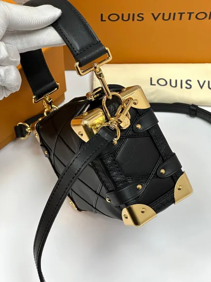 Сумка Louis Vuitton Side Trunk PM черный