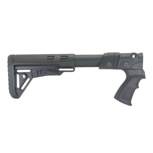 Приклад МР-155 пластик, DLG Tactical. Черный