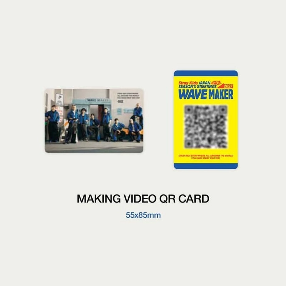 Stray Kids JAPAN SEASON’S GREETINGS 2027 [WAVE MAKER]