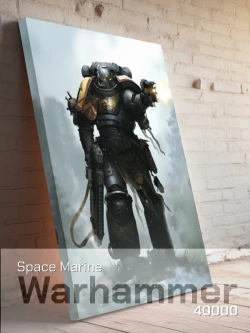 Картина WH 4000 Space Marine на стену 70х50 1 шт