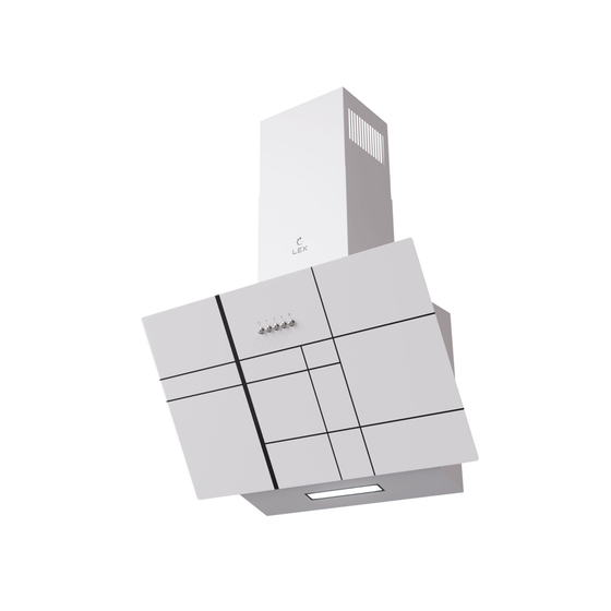 Lex MOZA 600 R1 WHITE Вытяжка
