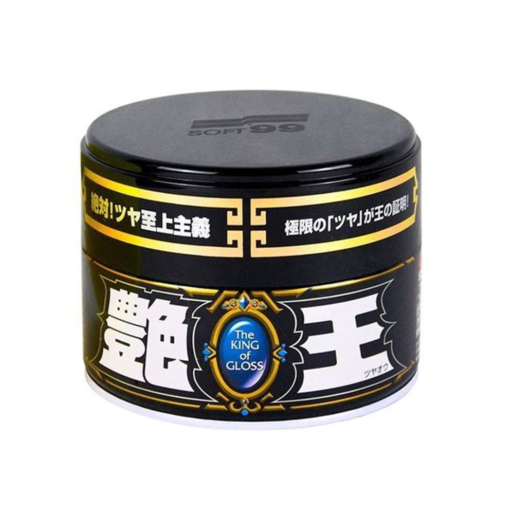 Полироль для кузова усиление блеска Soft99 The King of Gloss для темных, 300 гр 00177