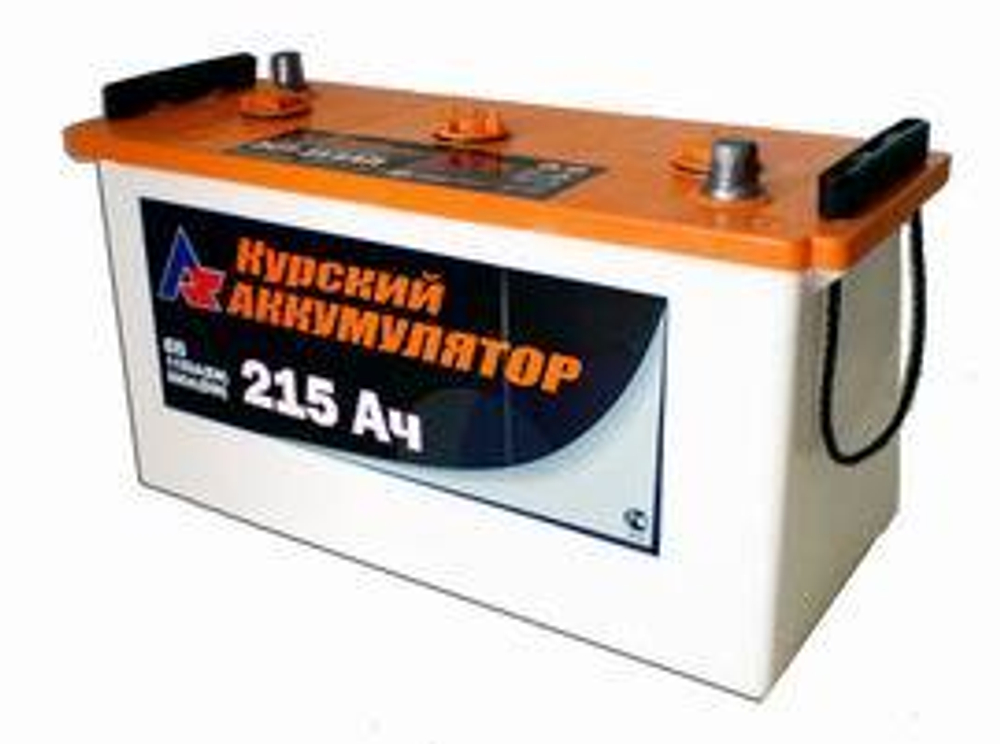 Аккумулятор 3СТ-215 АП КУРСКИЙ АККУМУЛЯТОР залит