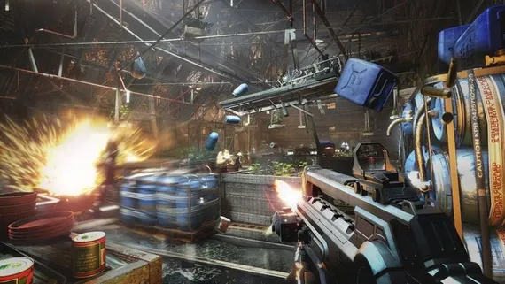 PS4 Deus EX: Mankind Divided (Б/У, Полностью на русском языке, CUSA-01836/CUSA-01799)