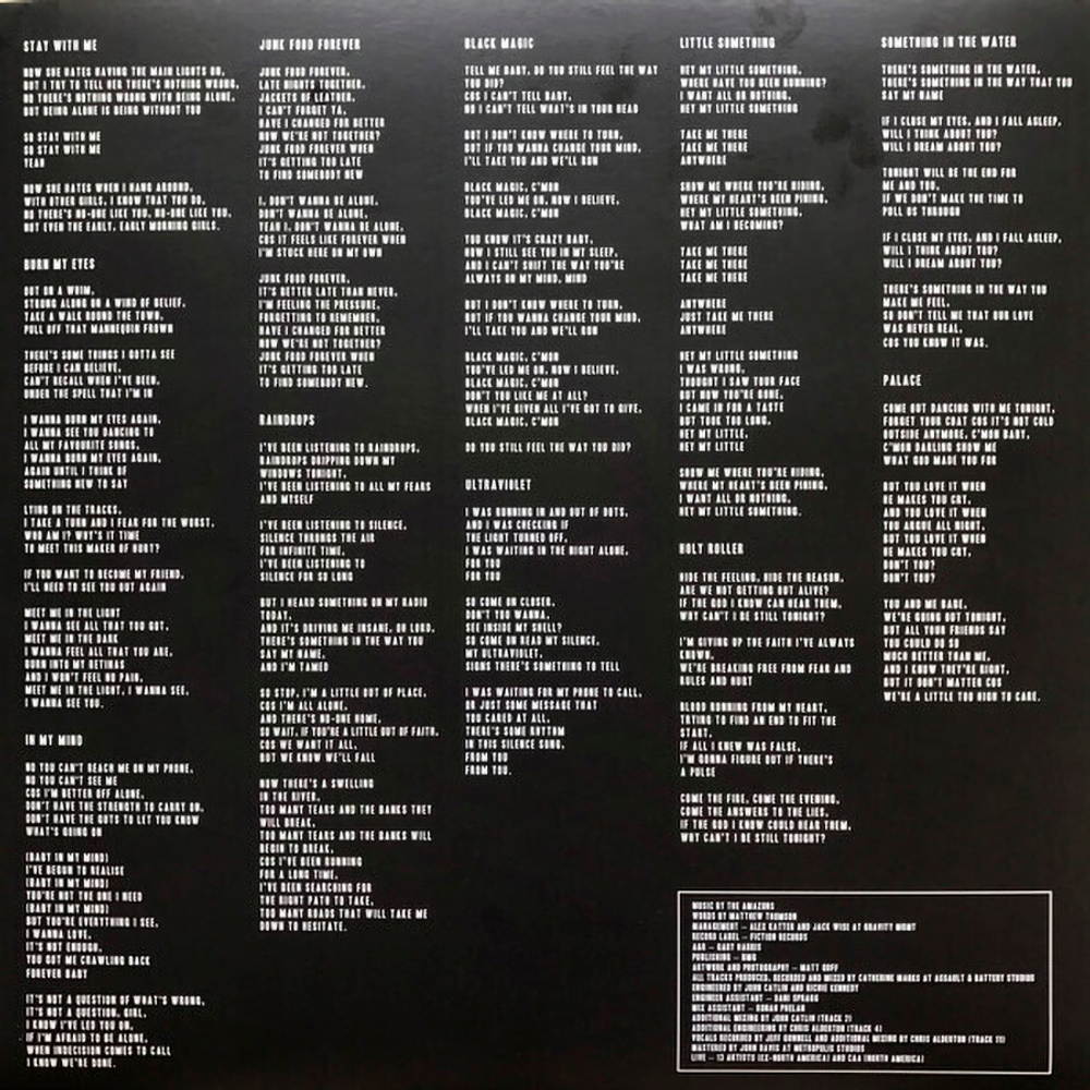 The Amazons / The Amazons (Clear Vinyl)(LP)