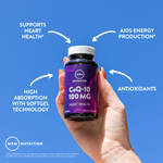 MRM Nutrition, Nutrition, коэнзим Q-10, 100 мг, 60 мягких таблеток