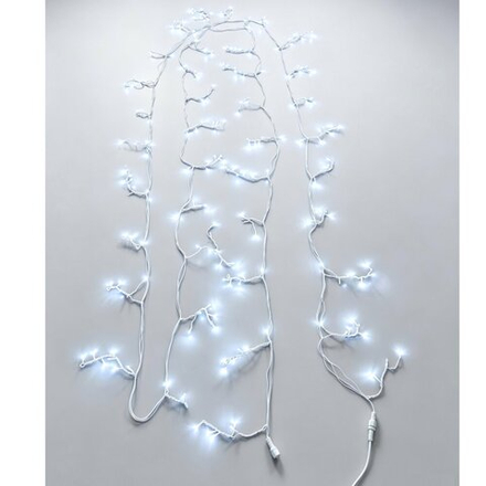 GAEM Электрогирлянда ул бахрома, L12м, 200 LED, 1 тип свеч, 4W, IP44, с адапт