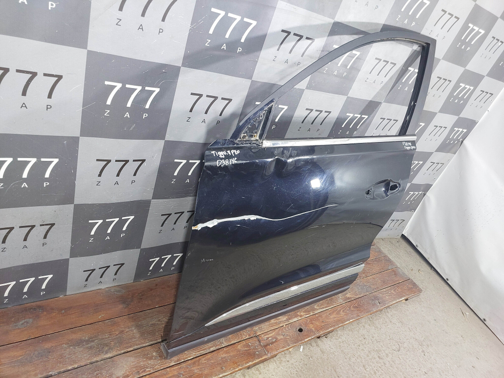 Дверь передняя левая Chery Tiggo 8 Pro 20-нв Б/У Оригинал 928000078AADYJ