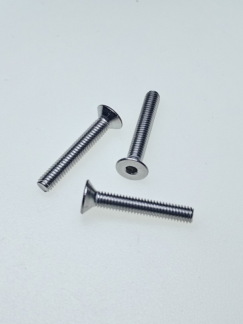 4х25 Винт потай с внут.шестигр. нерж. А2-70 DIN7991 (20 шт.)