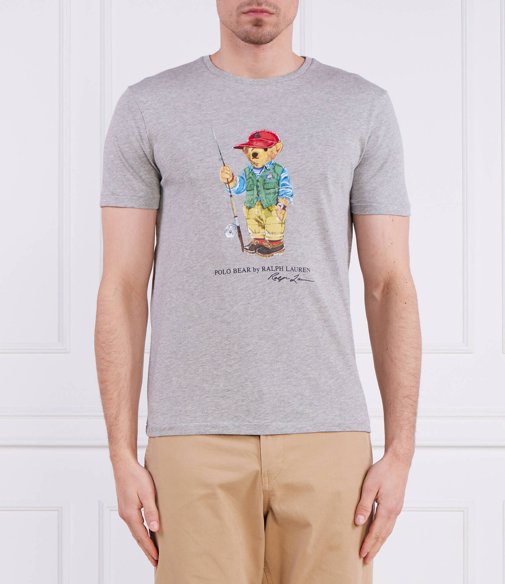 Футболка POLO RALPH LAUREN - серый(710853310)