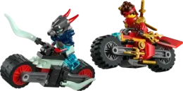 Конструктор LEGO Ninjago 71838 Гонка Кая на мотоцикле на скорость
