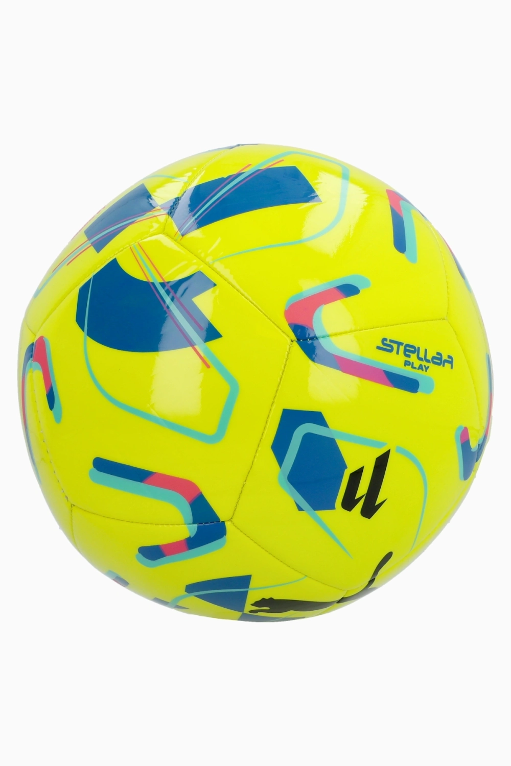 Футбольный мяч Puma Stellar Nitro Play La Liga Hi-Vis размер 5 - желтый