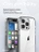 Чехол накладка iPhone 15 Pro Max 6.7" Gurdini Alba Series Protective Clear