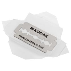 Сменные кассеты для бритья Kodak Double edge blade двухсторонние классические лезвия для Т-образных станков | Kodak