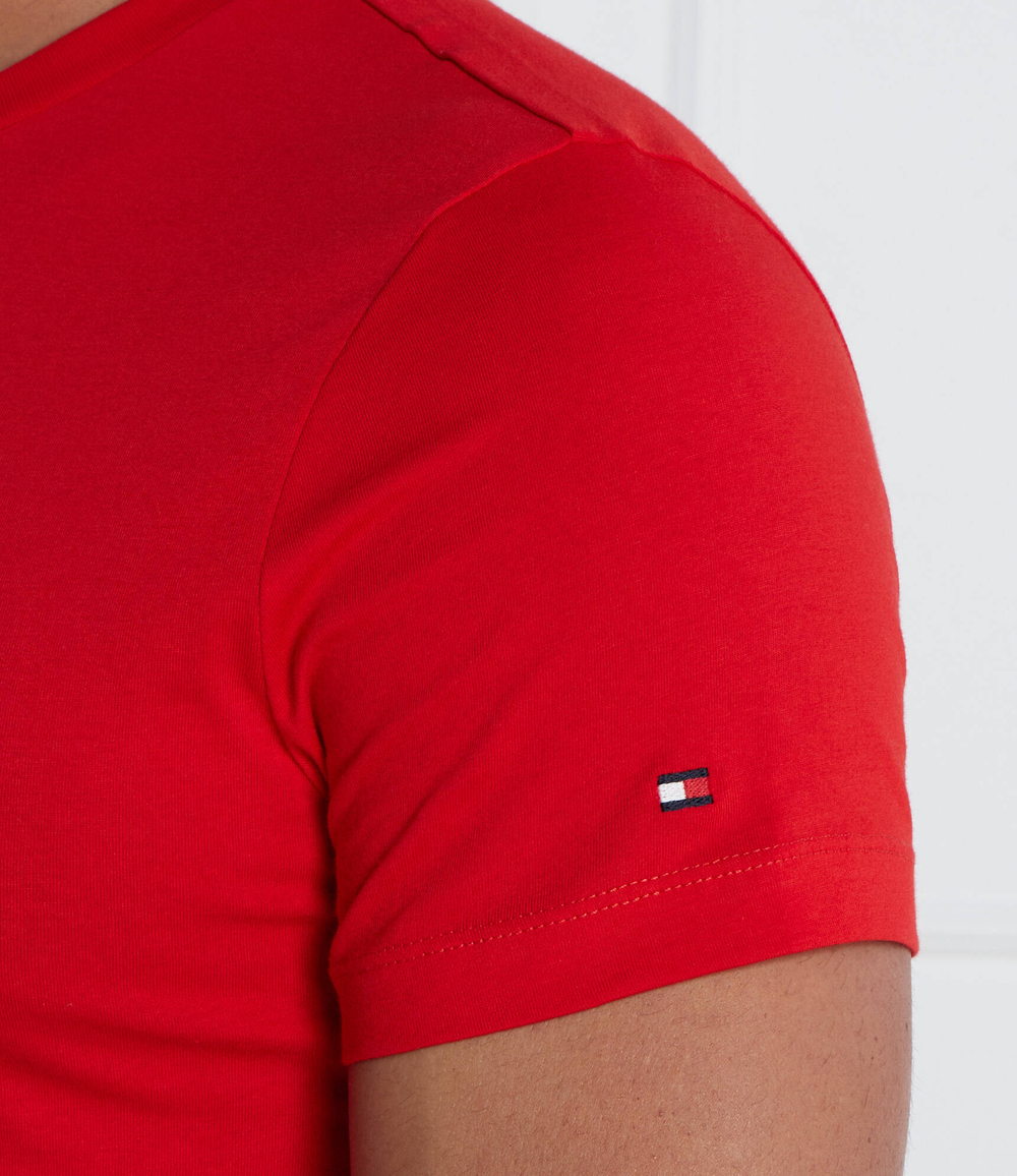 Футболка MONOTYPE ROUNDLE Tommy Hilfiger - красный(MW0MW32602)