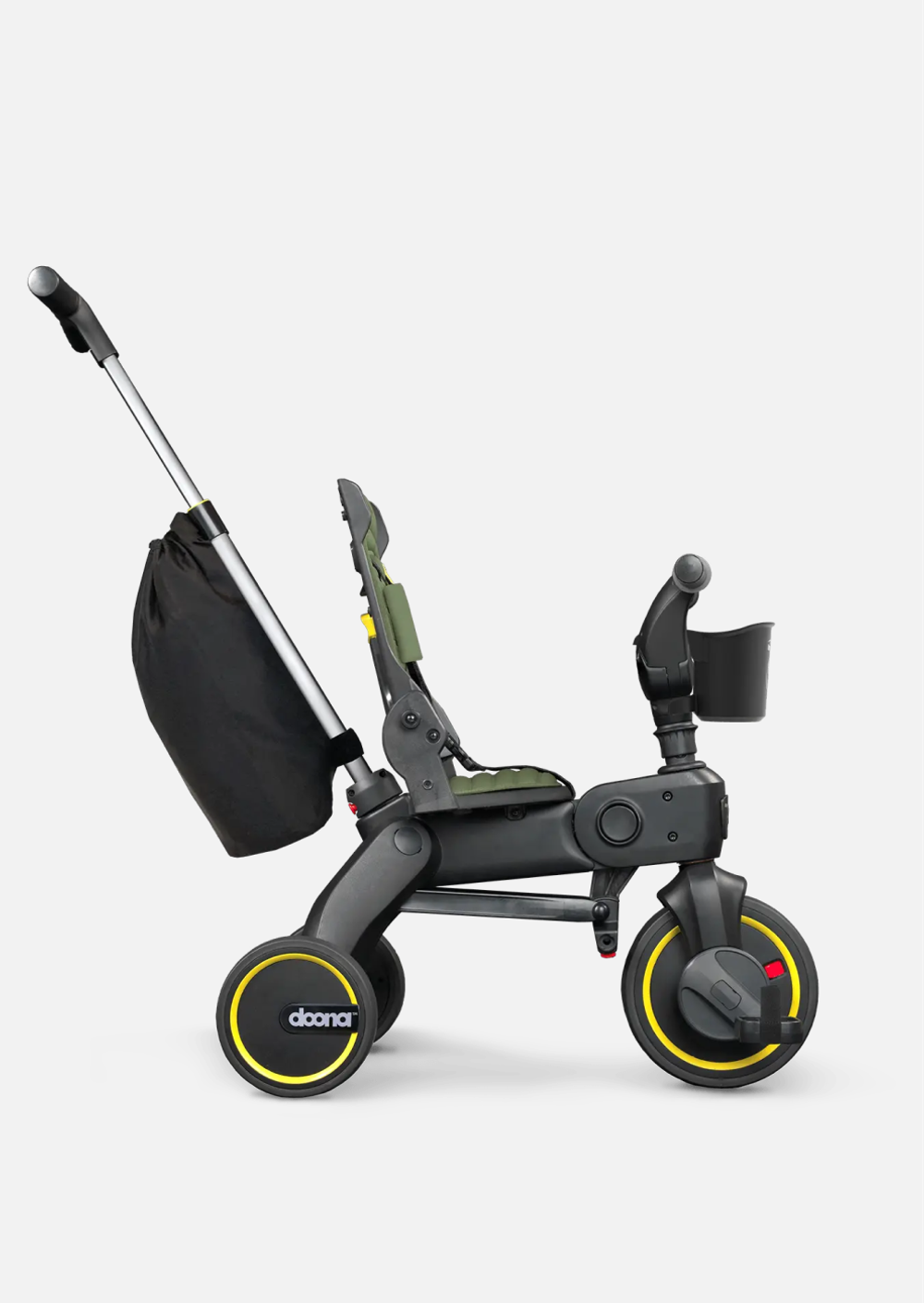 Doona Складной трехколесный велосипед Liki Trike S3, Desert Green