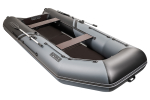 Броня-360 СК слань+киль графит-черный (Лодка ПВХ под мотор с усилением)