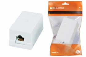 Компьютерная розетка  1-RJ45  TDM SQ1809-0003