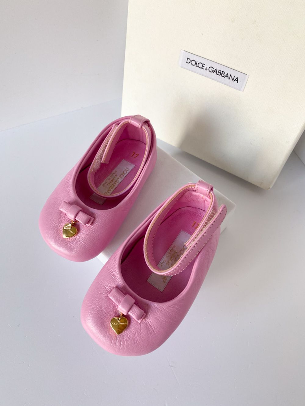 Кожаные пинетки Dolce&Gabbana, 17