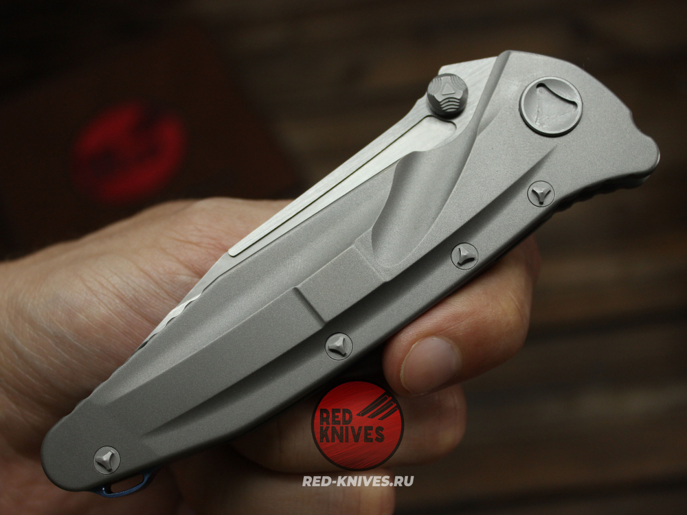 Нож Microtech SOCOM Delta Full Titanium S/E А+++ (новое покрытие рукояти) - рукоять титан MT/SCTI