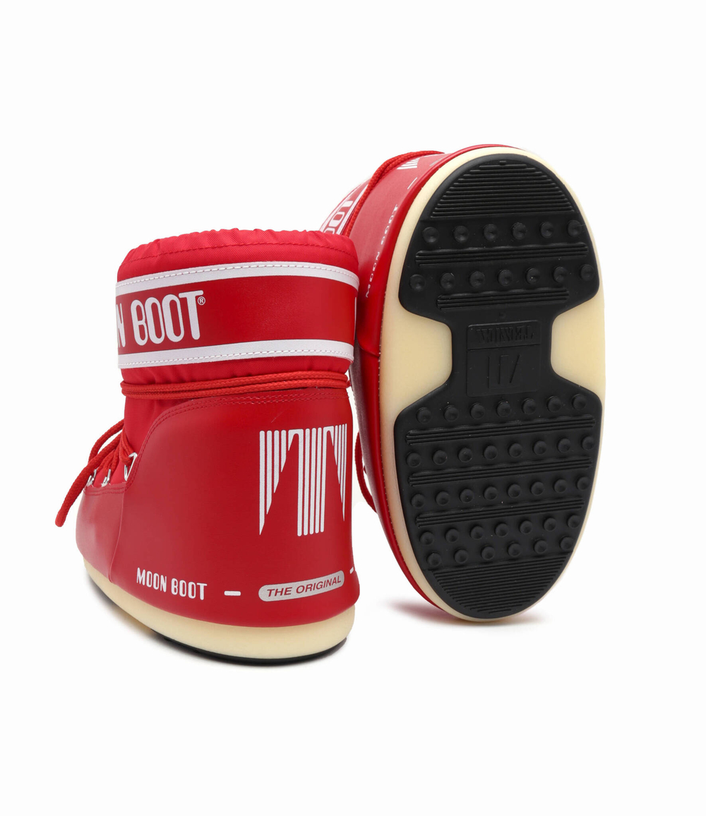 Утепленное угги MOON BOOT CLASSIC LOW 2 Moon Boot - красный(14093400)