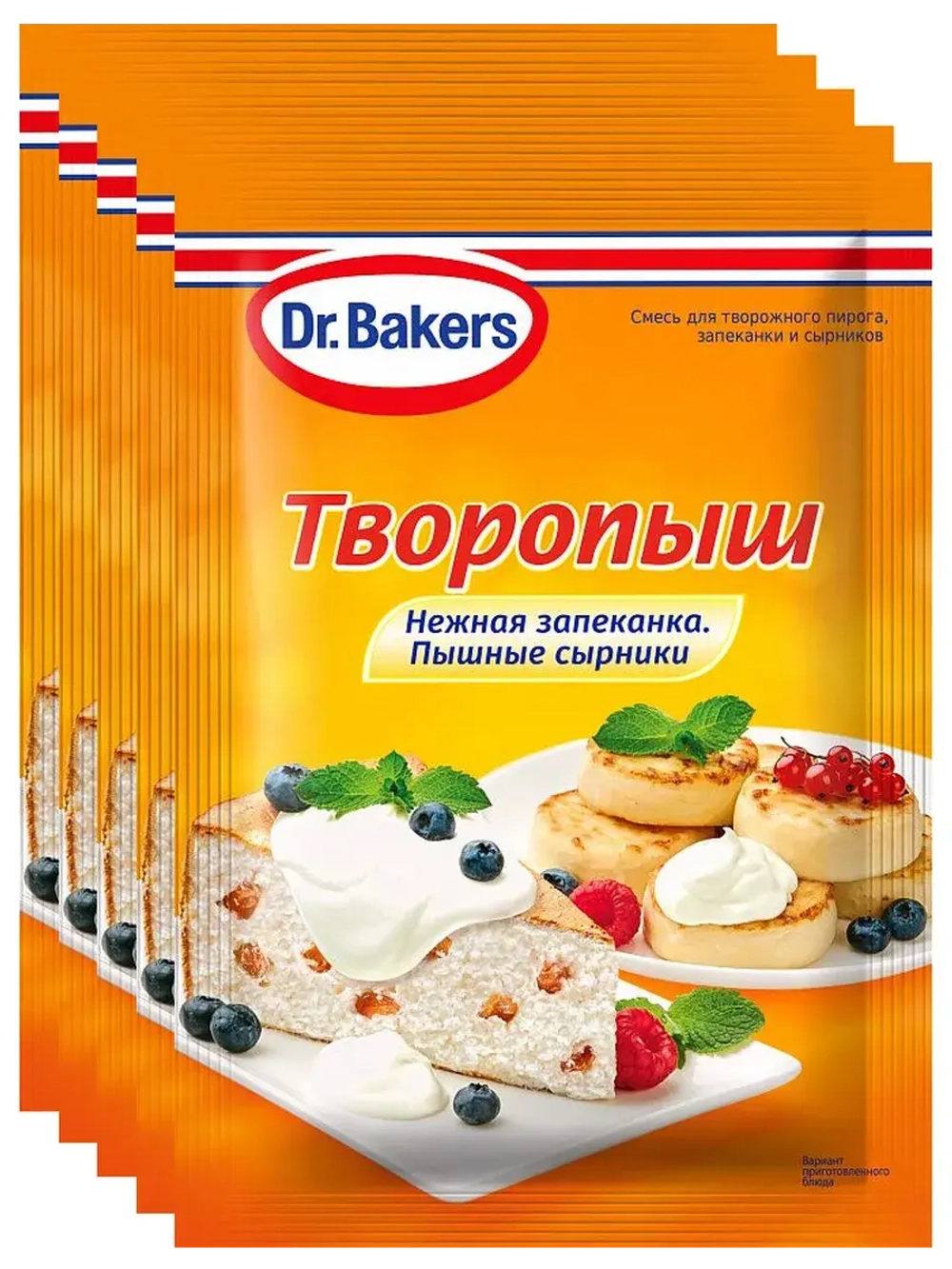Творопыш смесь для творожной запеканки, сырников 60 г * 4 шт