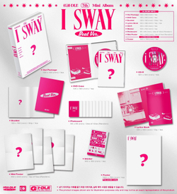 Альбом (G)I-DLE - I SWAY 7th Mini Album 3 Version SET