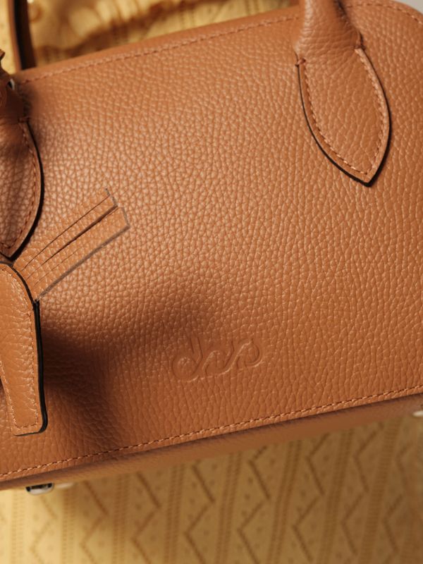 Кожаная сумка Polly summer DBR 31401 коричневый лист