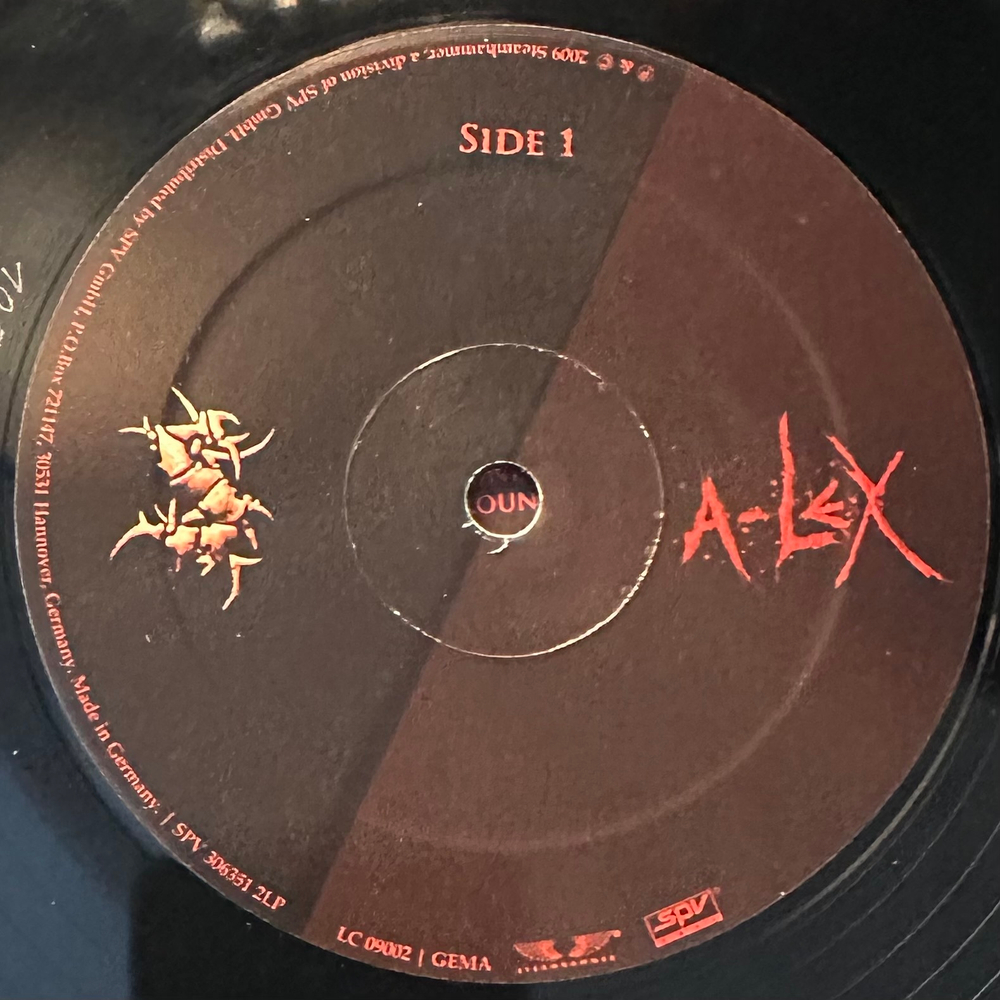 Sepultura - AВ-Lex 2LP (Германия 2009г.)