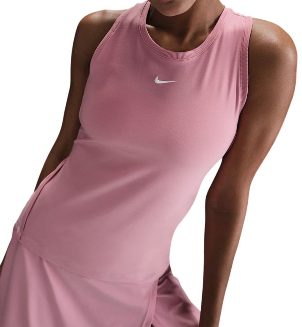 Женский топ теннисный Nike Dri-Fit Victory Tank - Розовый